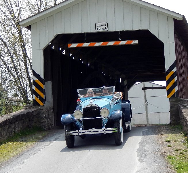 Image 109.JPG - Mike Rowen's 1929 Packard Roadster with Molly Fink as passenger - Bob Robb photo